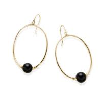 ippolita	small round drop earrings in 18k gold