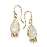 ippolita	mini teardrop earrings in 18k gold