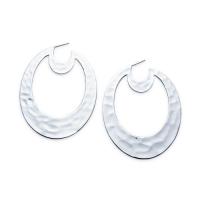 ippolita	large oval statement earrings in sterling silver