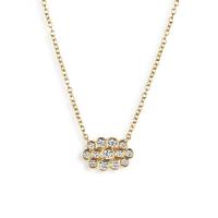 ippolita	mini cloud pendant neckace in 18k gold with diamonds