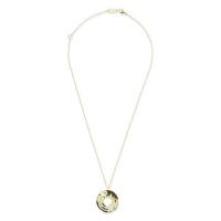 ippolita	disc pendant necklace in 18k gold