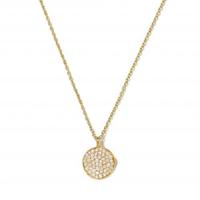 ippolita	small flower pendant in 18k gold with diamonds