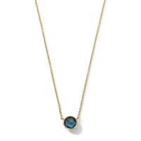ippolita	mini pendant necklace in 18k gold