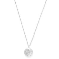 ippolita	large pendant necklace in sterling silver with diamonds