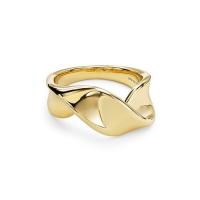 Saint Laurent Ippolita	Twisted Ribbon Ring in 18K Gold