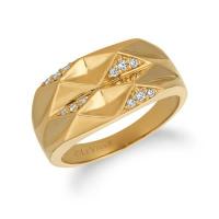 le vian 14k honey gold™ ring with vanilla diamonds® 1/10 cts.