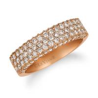 le vian 14k strawberry goldÂ® ring with nude diamondsâ„¢ 1  1/5 cts.