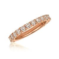 le vian 14k strawberry goldÂ® ring with nude diamondsâ„¢ 1  1/8 cts.