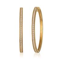 le vian 14k honey goldâ„¢ earrings with nude diamondsâ„¢ 7/8 cts.