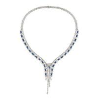 le vian 18k vanilla goldÂ® blueberry sapphireâ„¢ 16.430 cts. necklace