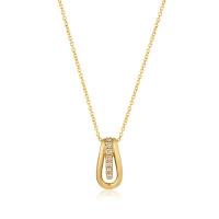 le vian 14k honey goldâ„¢ pendant with nude diamondsâ„¢ 1/10 cts.