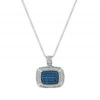 le vian 14k vanilla gold® blueberry sapphire™ 3/4 cts. pendant with nude diamonds™ 1/3 cts.