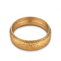 dappled ring in gold