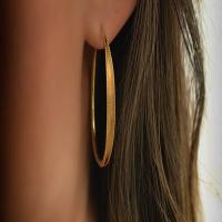 hoop earrings in gold