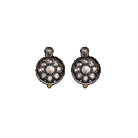 priya himatsingka fragment gold small earrings