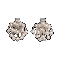 priya himatsingka pearls deco large earrings