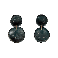 priya himatsingka parchment med. diamond double drop (p) earrings