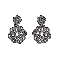 priya himatsingka kellie flower medium drop earrings