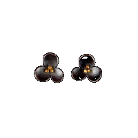 priya himatsingka spangles trefoil earrings