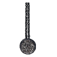 priya himatsingka sparkler 14mm antique pendant necklace