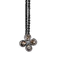 priya himatsingka rosa 4 petal diamond pendant