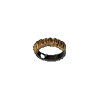 priya himatsingka chaos wide half gold ring