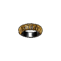 priya himatsingka ph 4mm half gold ring