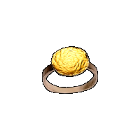 priya himatsingka peacock gold crown flat shank ring