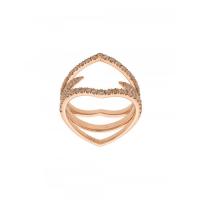 ana khouri captain diamond detail ring