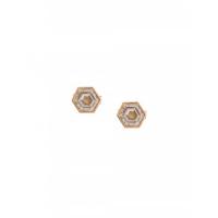 ana khouri hexagon studs