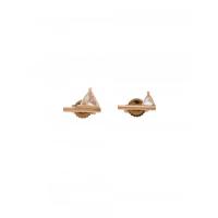 ana khouri asymmetric triangle earrings