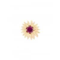 ana khouri garnet unit earring