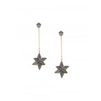 ana khouri merkaba & cone dress earring