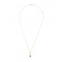 ana khouri emerald and trill diamond necklace