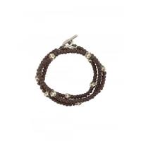 ana khouri brown beads bracelet