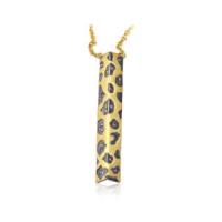 cheetah bar pendant