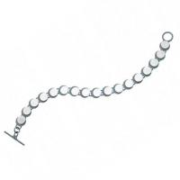 eclipse circle link bracelet