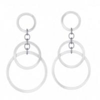small circle bunches earrings