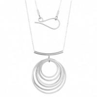circle ripple necklace