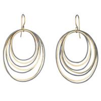 large ripple earrings