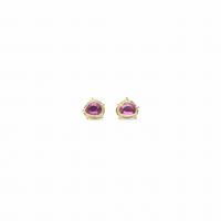 ruby earrings