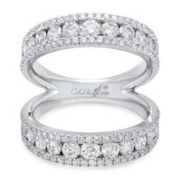 twined double ring
