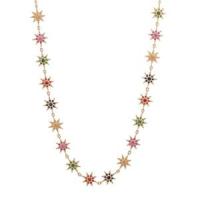 rainbow glow necklace