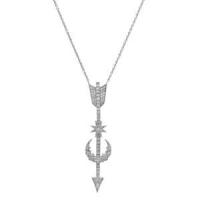 star arrow pendant necklace