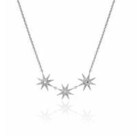 tri-star necklace