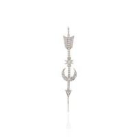 single pin earring