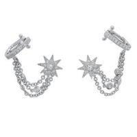 glow star cuff & chain