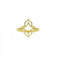lace deco ring - v