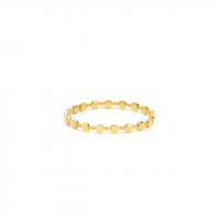 hex-beaded ring