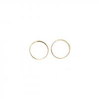 whisper hoop earrings - 1